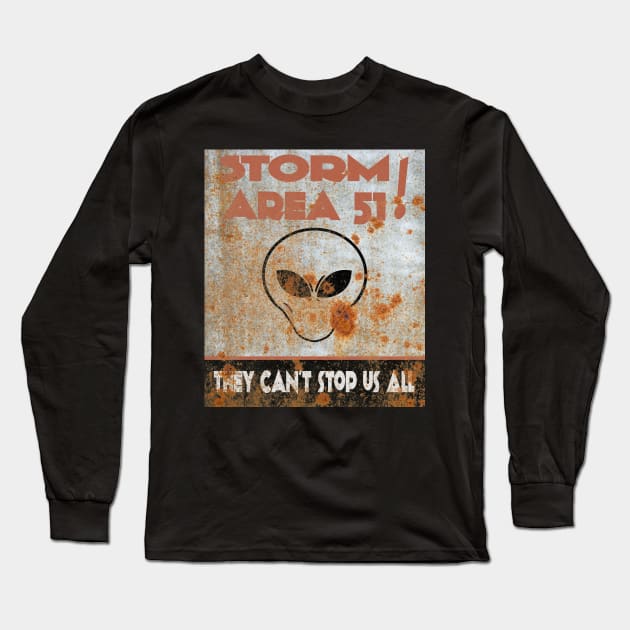 Storm area 51 Long Sleeve T-Shirt by AshStore